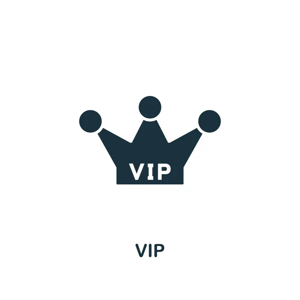 Ikona VIP. Kreatywny projekt elementu z kolekcji ikon turystyki. Pixel Perfect ikona VIP do projektowania stron internetowych, aplikacje, oprogramowanie, wykorzystanie druku — Wektor stockowy