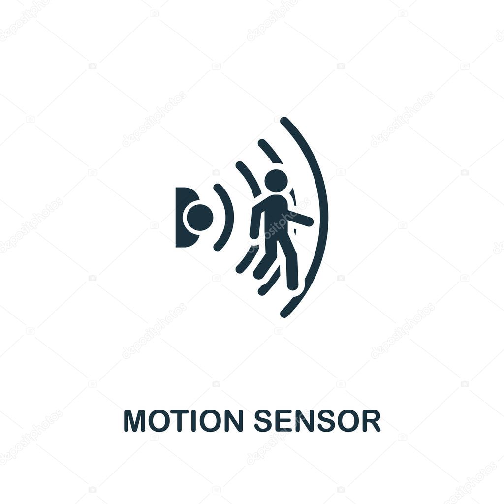 Motion Sensor icon. Creative element design from smart home icons collection. Pixel perfect Motion Sensor icon for web design, apps, software, print usage