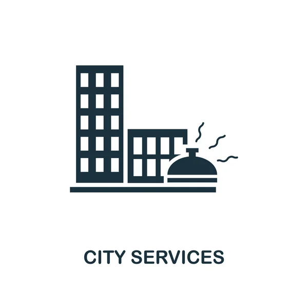 City Services icon. Premium style design from urbanism icon collection. UI and UX. Pixel perfect City Services icon for web design, apps, software, print usage.