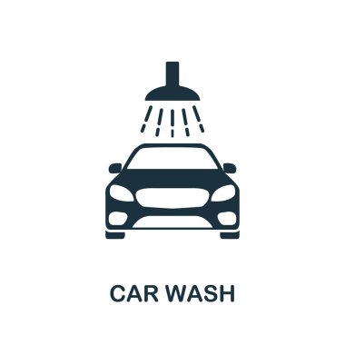Car Wash icon. Creative element design from icons collection. Pixel perfect Car Wash icon for web design, apps, software, print usage clipart