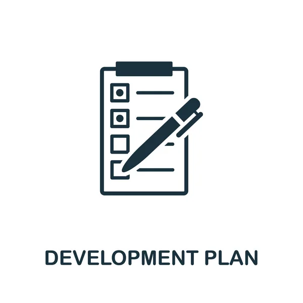 Geliştirme Planı simgesi. Programcı simgeleri koleksiyonundan yaratıcı eleman tasarımı. Web tasarımı, uygulamalar, yazılım, baskı kullanımı için Piksel mükemmel Geliştirme Planı simgesi