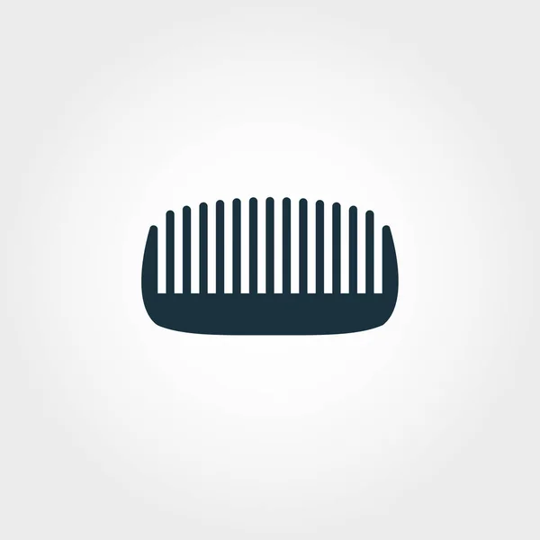 Beard Comb vector icon symbol. Creative sign from barber shop icons collection. Filled flat Beard Comb icon for computer and mobile — Stock Vector