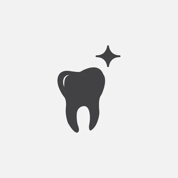 Ikona glify stomatologii. Styl monochromatyczny prosty element projektu. Czarny kolor ikony stomatologii dla Internetu i telefonów komórkowych. Zbieranie opieki zdrowotnej — Wektor stockowy