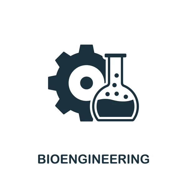 Symbol für Biotechnologie. kreatives Zeichen aus der Sammlung wissenschaftlicher Ikonen. Gefüllte flache Biotechnologie-Ikone für Computer und Handy — Stockfoto