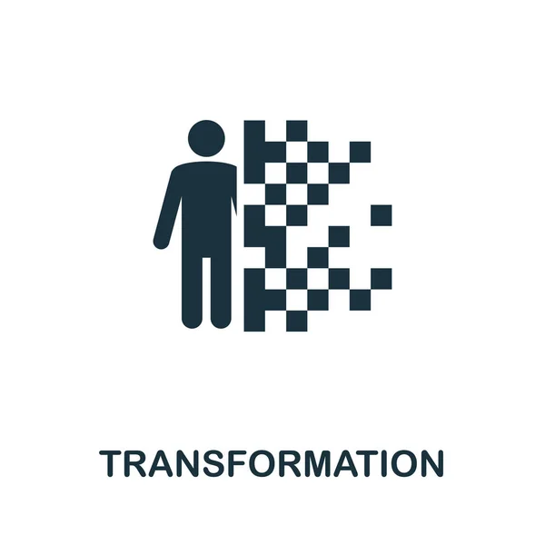 Transformation icon symbol. Creative sign from biotechnology icons collection. Filled flat Transformation icon for computer and mobile