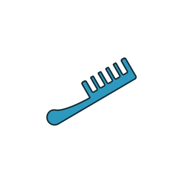 Comb icon. Outline filled creative elemet from barber shop icons collection. Premium comb icon for ui, ux, apps, software and infographics — Stock Vector