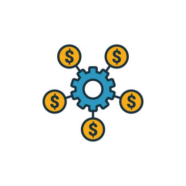 Kitle kaynak ikonu seti. İçerik simgeleri koleksiyonundan farklı stillerde dört element. Yaratıcı kitle kaynak simgeleri doldurulmuş, ana hatlar, renkli ve düz semboller