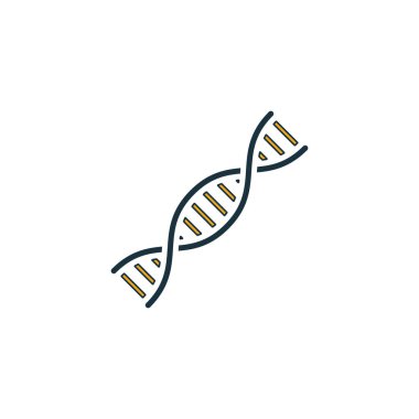DNA ikonu ayarlandı. İlaç ikonları koleksiyonundan farklı stillerde dört element. Yaratıcı DNA simgeleri doldurulmuş, ana hatlar, renkli ve düz semboller