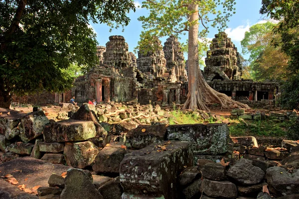 Banteay Kdei Świątyni Świątyń Angkor Kambodża — Zdjęcie stockowe