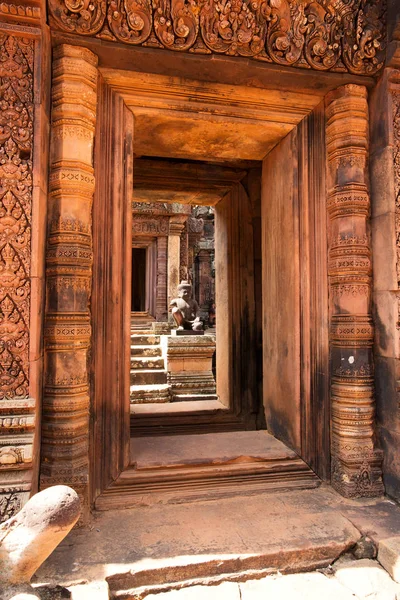 Templo Banteay Srei Templos Angkor Camboya — Foto de Stock