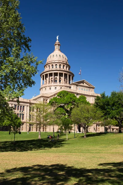 Texas State Capitol Building Austin Spring — Stock Photo, Image