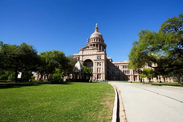 Texas State Capitol Building Austin Spring — Stock Photo, Image