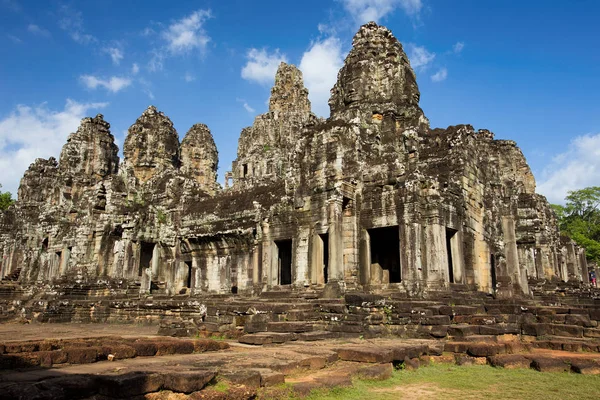 Templo Bayon Templos Angkor Camboja — Fotografia de Stock