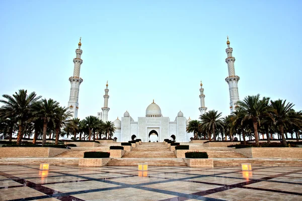 Sheikh Zayed Stor Moské Abu Dhabi — Stockfoto