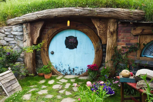Shire'daki Hobbit Evi, Hobbiton Film Seti, Yeni Zelanda