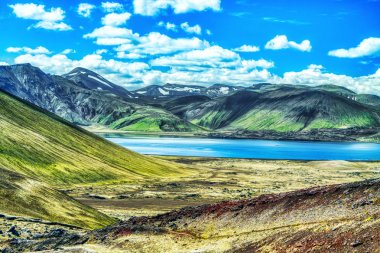 landmannalaugar dağlar, İzlanda