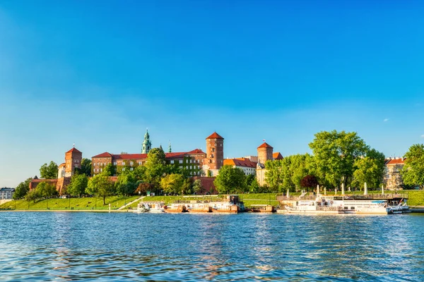 Hrad Wawel během dne, Krakov — Stock fotografie