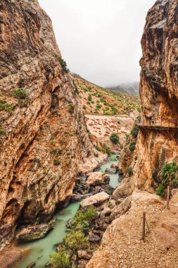El Caminito del Rey - Kraliyet Yolu, Endülüs, İspanya 