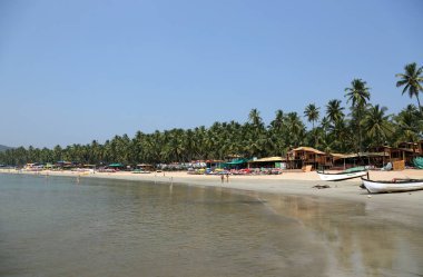 India. Goa. Palolem Beach. clipart