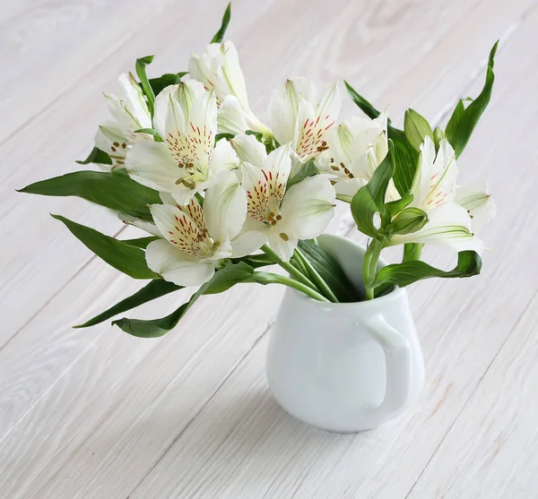 Alstroemeria Blume Aus Nächster Nähe — Stockfoto