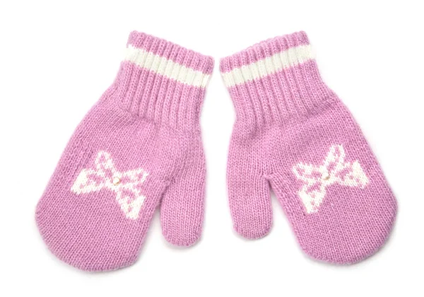 Mittens Isolated Close — Stock Photo, Image