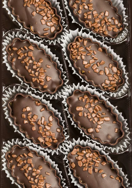 Caramelle Cioccolato Vicino — Foto Stock