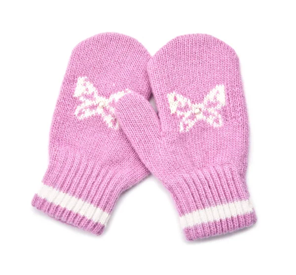 Mittens Isolated Close — Stock Photo, Image