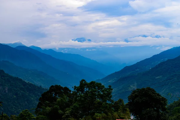 Fluxos Fluxo Desenvolvimento Peak Mountanha Himalayan — Fotografia de Stock