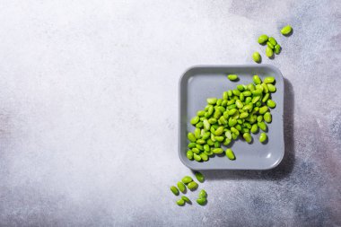 Taze taze soya fasulyesi