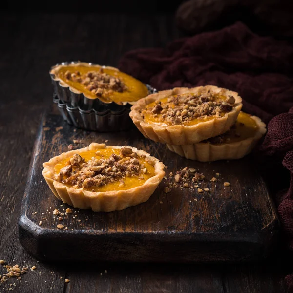 Mini torta di zucca — Foto Stock