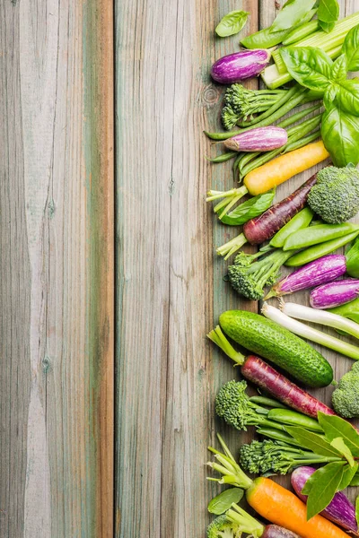 新鮮な野菜の背景 — ストック写真