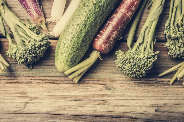 新鮮な野菜の背景 — ストック写真