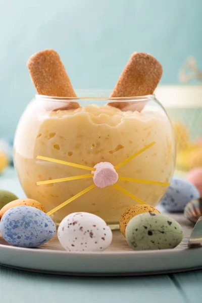 Milchreis-Dessert — Stockfoto