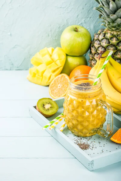 Smoothie SAP met Chia zaden — Stockfoto