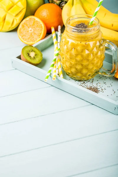 Smoothie SAP met Chia zaden — Stockfoto