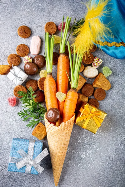 Dutch holiday Sinterklaas background — Stock Photo, Image