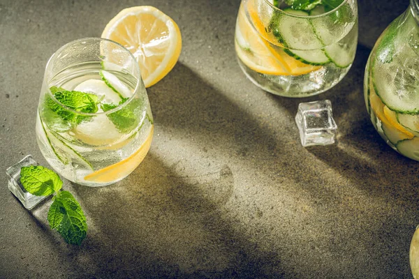 Summer healthy cocktails — Stock Photo, Image