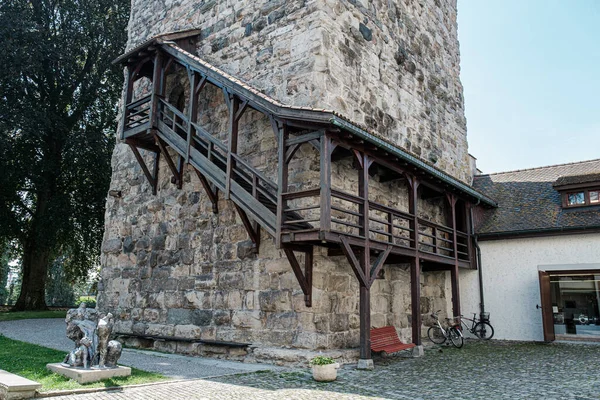Staircase on the castle tower — Stock Photo, Image