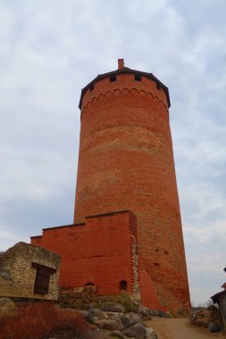 Bahar, Sigulda, Gauja Milli Parkı, Letonya, Baltık Bölgesi sırasında Turaida Kalesi