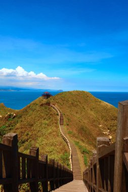 Tayvan Kuzey parçası etrafında dağlar.