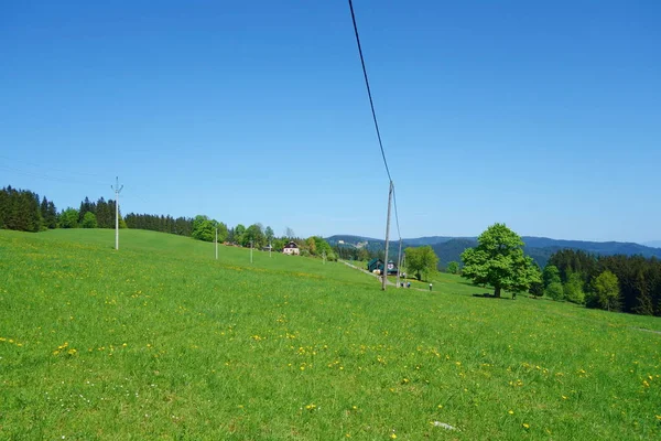 Beskydy Montanhas Durante Primavera Tchecoslováquia Europa Central — Fotografia de Stock