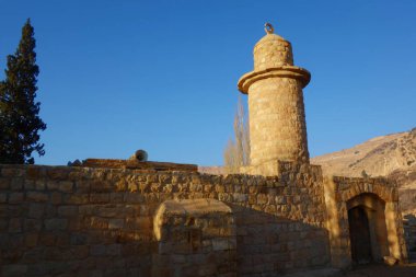 Dana Dana biyolojik çeşitlilik doğa rezerv Jordan, Orta Doğu bulunan köyde
