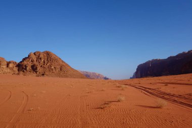 Wadi Rum, Orta Doğu Bölgesi denilen Ürdün Çölü