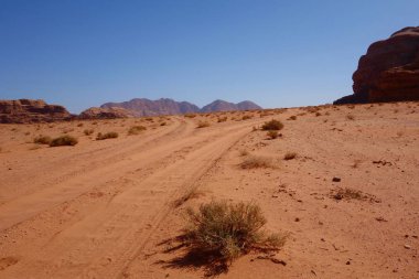 Wadi Rum, Orta Doğu Bölgesi denilen Ürdün Çölü