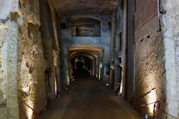 Catacombs San Gennaro Located Naples Italy Southern Europe — Stock Photo, Image
