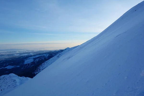 Sentiero Escursionistico Montagna Hala Kondratowa Kopa Kondracka Polonia — Foto Stock