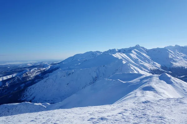 Cima Kopa Kondracka Durante Inverno Zakopane Situato Tatry — Foto Stock