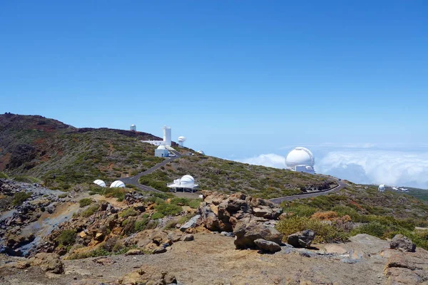 Observatorio Del Roque Los Muchachos Isla Palma Canarias —  Fotos de Stock