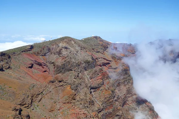 西班牙 帕尔马岛 Gr131 Ruta Volcanes 徒步旅行小径的景观 — 图库照片