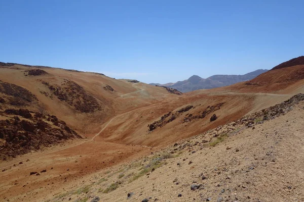 Landschaft Vulkan Pico Del Teide Auf Teneriffa Der Den Kanarischen — Stockfoto